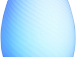 Zen'Arôme Diffuseur Ultrasonique d'Huiles Essentielles Vivo avec Eclairage Led à Variation de Couleur 11,5 x 16 cm, Blanc, 900 g
