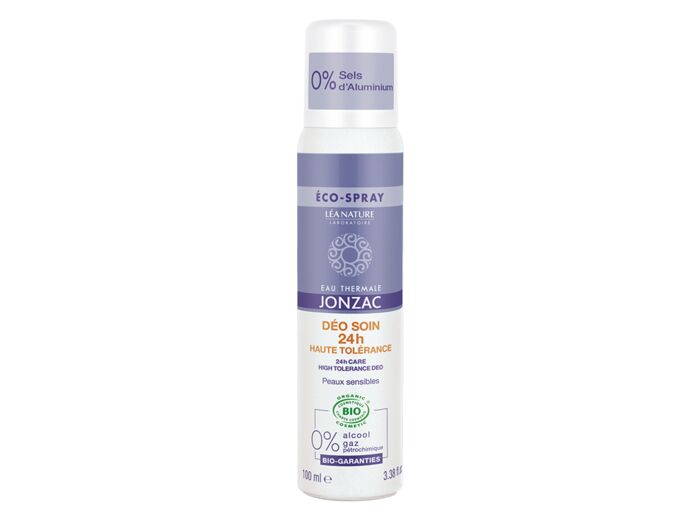 Jonzac : ETJ Nutritive - Déodorant Eco-Spray Soin 24 h haute tolérance 100 ml