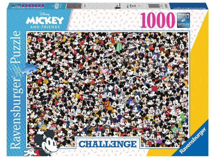 Puzzle Ravensburger - Mickey Mouse Challenge - 1000 Pcs - 167449