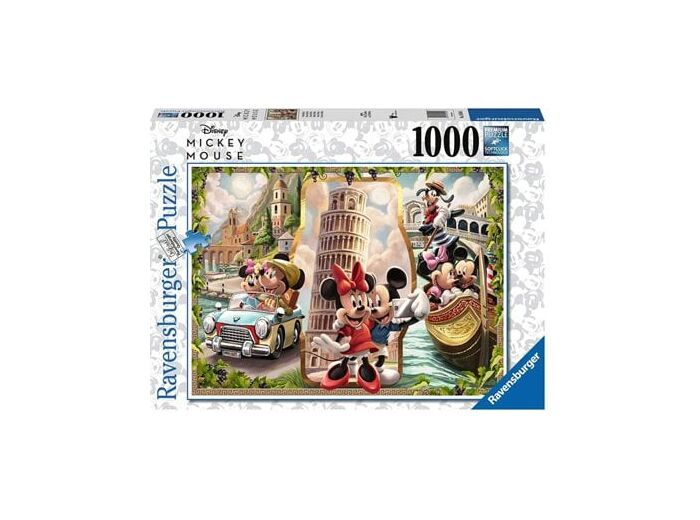 Puzzle Ravensburger - Mickey & Minnie en Vacances - 1000 Pcs - 165056