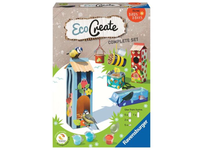 Knutsel Eco Create helping birds and bees