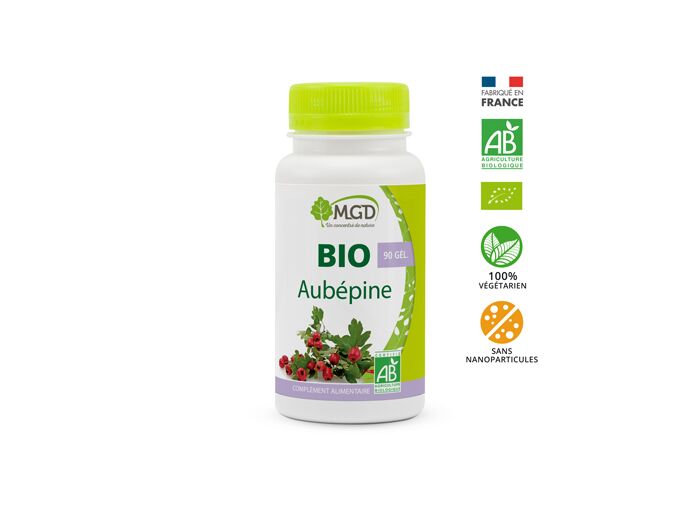 MGD : Bio Aubépine 220 mg 90 gel