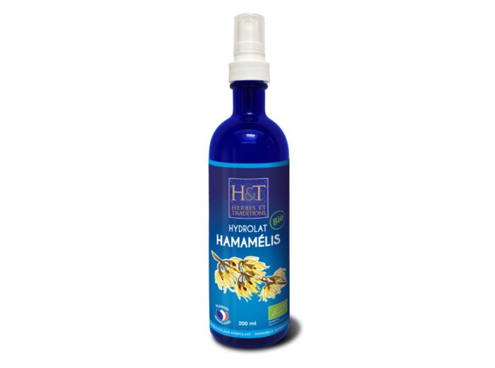 Herbes & Traditions : Eau florale 100 % pure HAMAMELIS Bio 200 ml