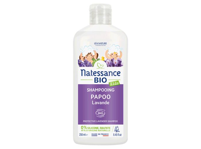 NATESS Shampooing Protecteur Papoo Lavande (dès 3 ans) 250 ml