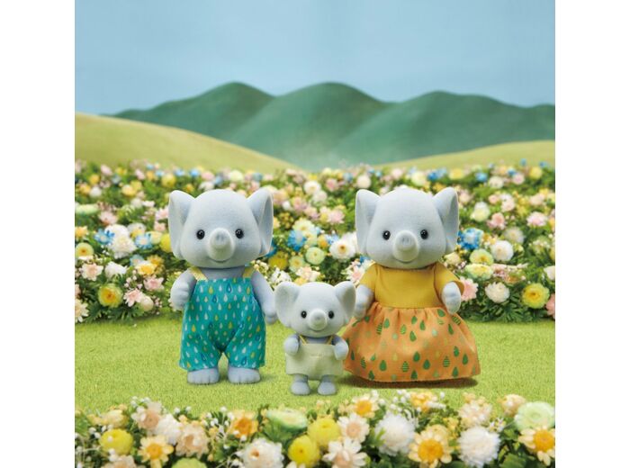 La famille éléphant Sylvanian