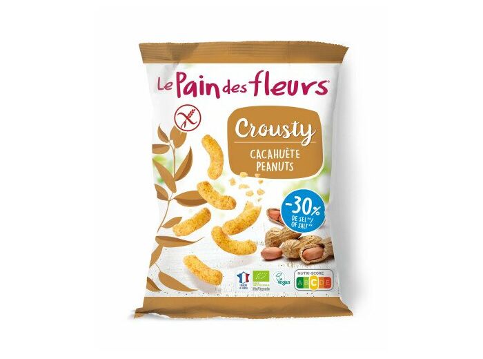 LPDF Crousty Snack Cacahuètes & Maïs Bio 75 gr