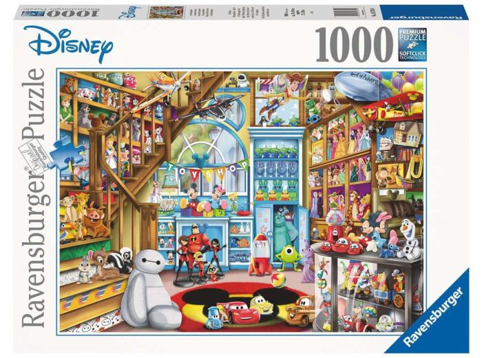 Puzzle Ravensburger - Le Magasin de Jouets Disney - 1000 Pcs - 167340