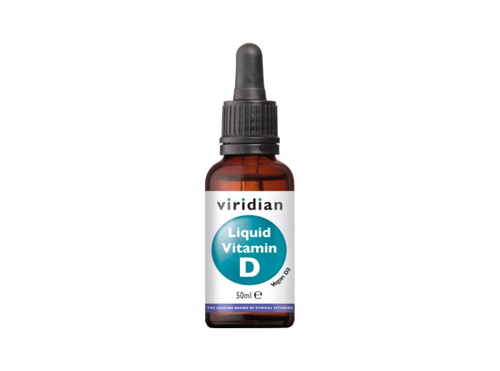 Viridian-Liquid Vitamin D3 2000 UI  50µg