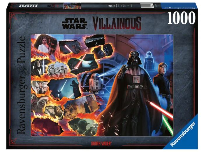 Puzzle Star Wars Villainous Dark Vador 1000 pièces