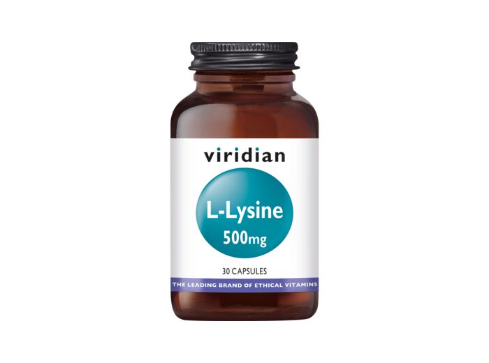 Viridian-L-Lysine 500 mg  30 gel