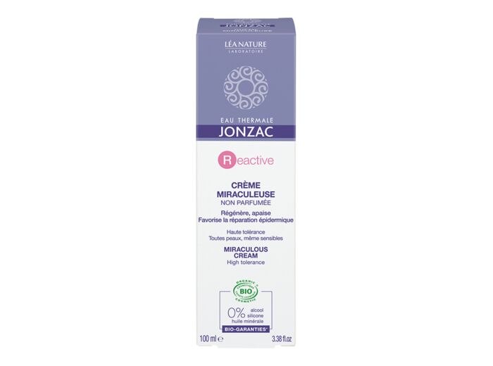 Jonzac : ETJ Reactive - Crème Miraculeuse bio (visage et corps) 100 ml