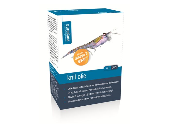 Purasana-Huile de krill 500 mg 60 caps