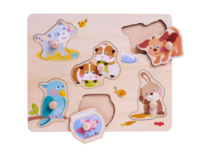 Puzzle Haba - Animaux domestiques - 6 pcs