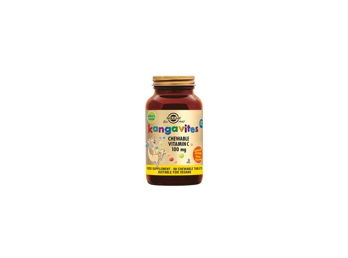 Solgar-Kangavites Chewable Vitamin C 100 mg 90 comp