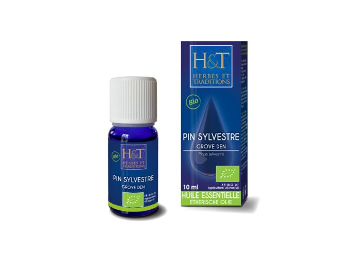 Herbes & Traditions : Huile essentielle PIN SYLVESTRE BIO 10 ml