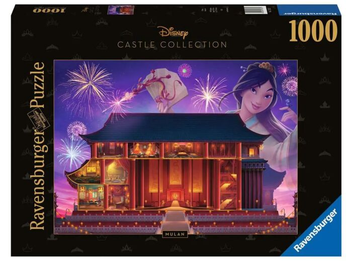 Puzzel 1000 stukjes  - Disney Castles: Mulan