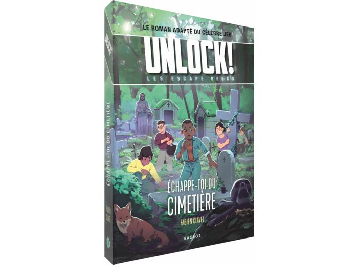 Unlock - Livre Escape Geeks - Échappe -Toi Du Cimetière (tome 2)