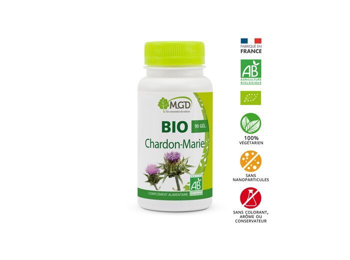 MGD : Bio Chardon Marie 300 mg 90 gel