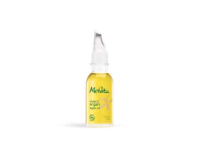 Melvita : Huile de beauté : huile d'argan équitable 50 ml flacon plume
