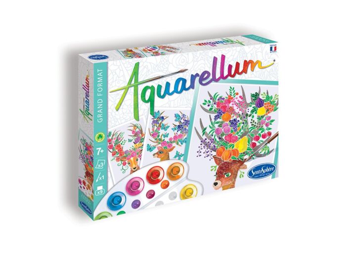 Aquarellum - Cerfs Enchantés