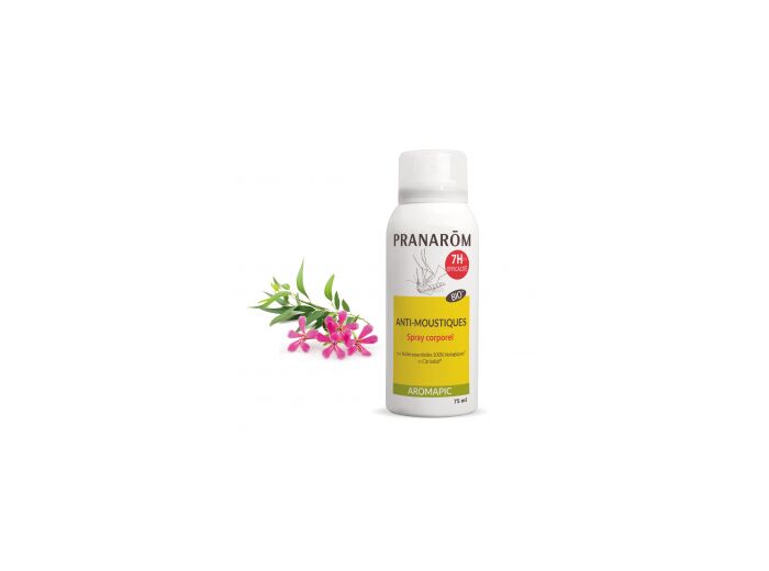 Pranarom-Aromapic Spray Corporel Anti-Moustiques Bio 75 ml