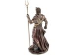 Statuette de Véronese Hades Dieu de la mort avec deux dents en bronze