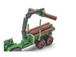 Siku - Tracteur avec remorque forestière - 1645