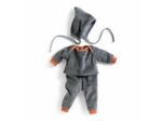 Pomea pyjama Pearl Grey pop 30 tot 34 cm