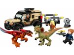 Lego jurassic World - Le Transport du Pyroraptor et du Dilophosaurus - 76951