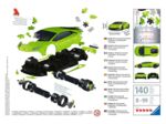 Puzzle Ravensburger - Lamborghini Huracan EVO Verte - 108 Pcs - 112999
