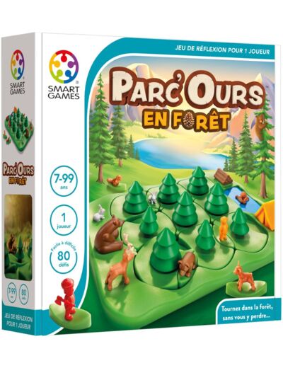 Smartgames Parc'Ours en forêt jeu de logique pour 1 joueur