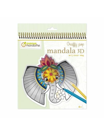 Graffy Pop Mandala 3D, Animaux de la savane