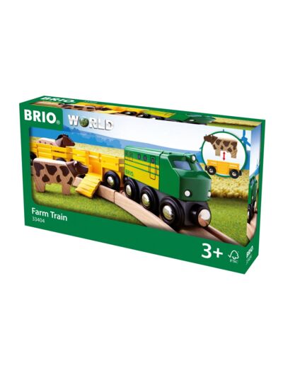 Train des Animaux de la Ferme Brio