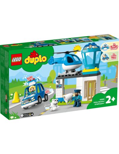 Lego Duplo - Le commissariat et l’hélicoptère de la police - 10959