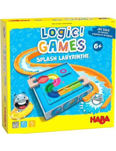 Haba logic games splash labyrinthe