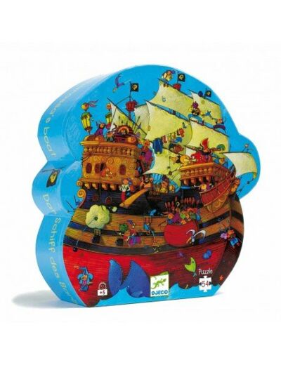 Puzzle Silhouette - Le Bateau De Barberousse