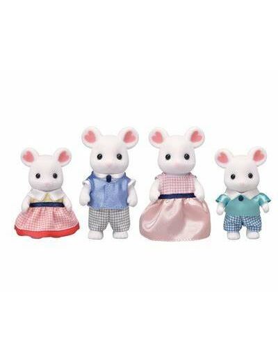 Sylvanian - Famille Souris Marshmallow