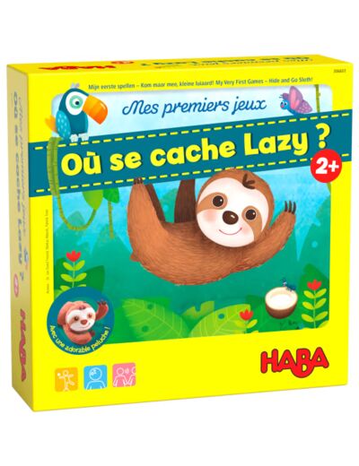 Mes premiers jeux - Où se cache Lazy?