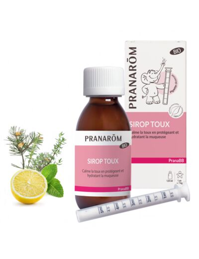 Pranarom-Pranabb Sirop Toux Bio 120 ml