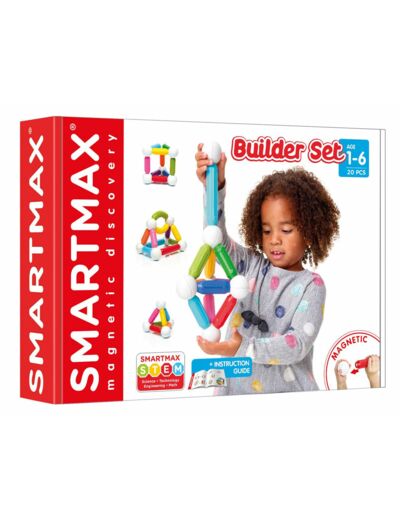 Smartmax builder set magnetisch bouwspel (20 stuks)