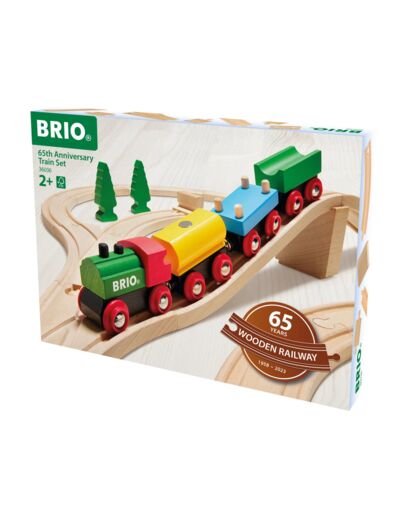 Set train Brio 65ème anniversaire