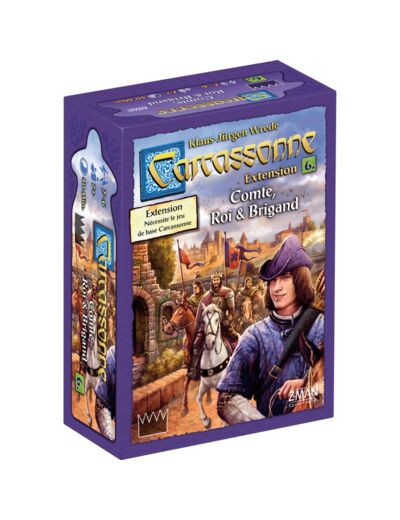 Carcassonne  ext. 06 - Comte. Roi et Brigand