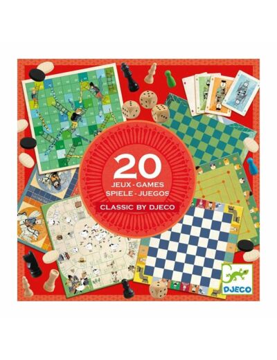 Coffret 20 jeux classiques