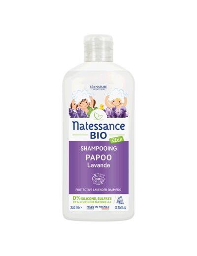NATESS Shampooing Protecteur Papoo Lavande (dès 3 ans) 250 ml