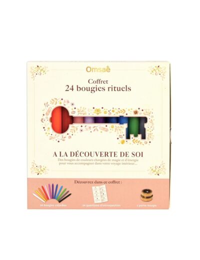 Claraline : Coffret Bougies rituels