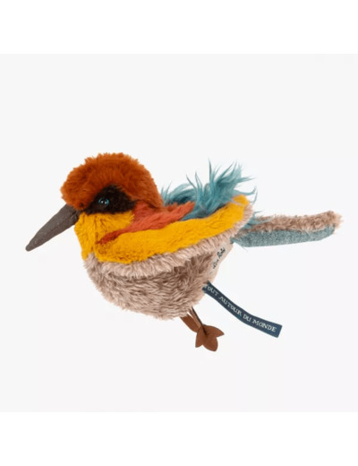 Peluche oiseau guêpier - Tout autour du monde