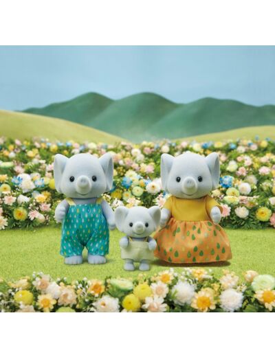 La famille éléphant Sylvanian