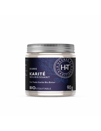 Herbes & Traditions : Beurre de Karité Bio 90 g