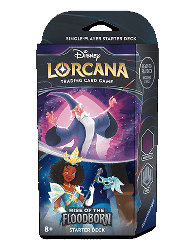 Lorcana Rise of The Floodborn - Starter Deck: Amethyst and Steel (EN)