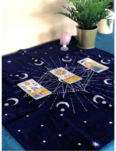 Claraline : Nappe de Divination Bleue